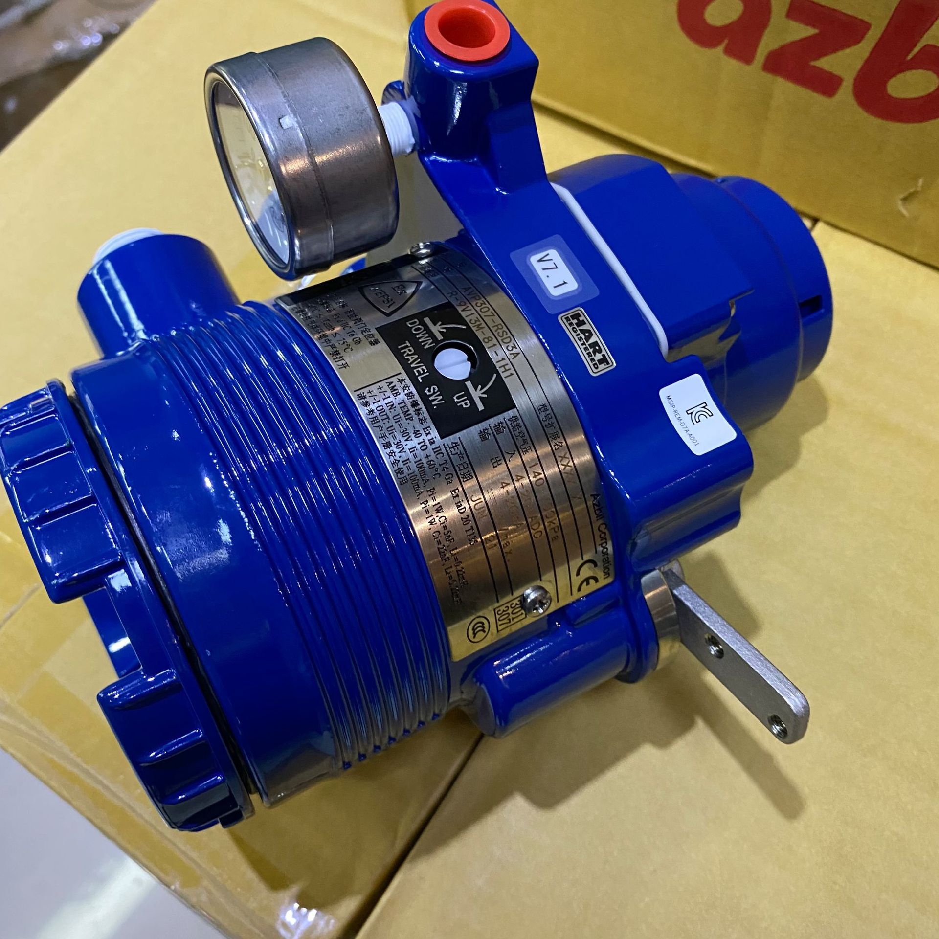 山武阀门定位器avp100/avp301/avp307/avp102 日本 阀门定位器