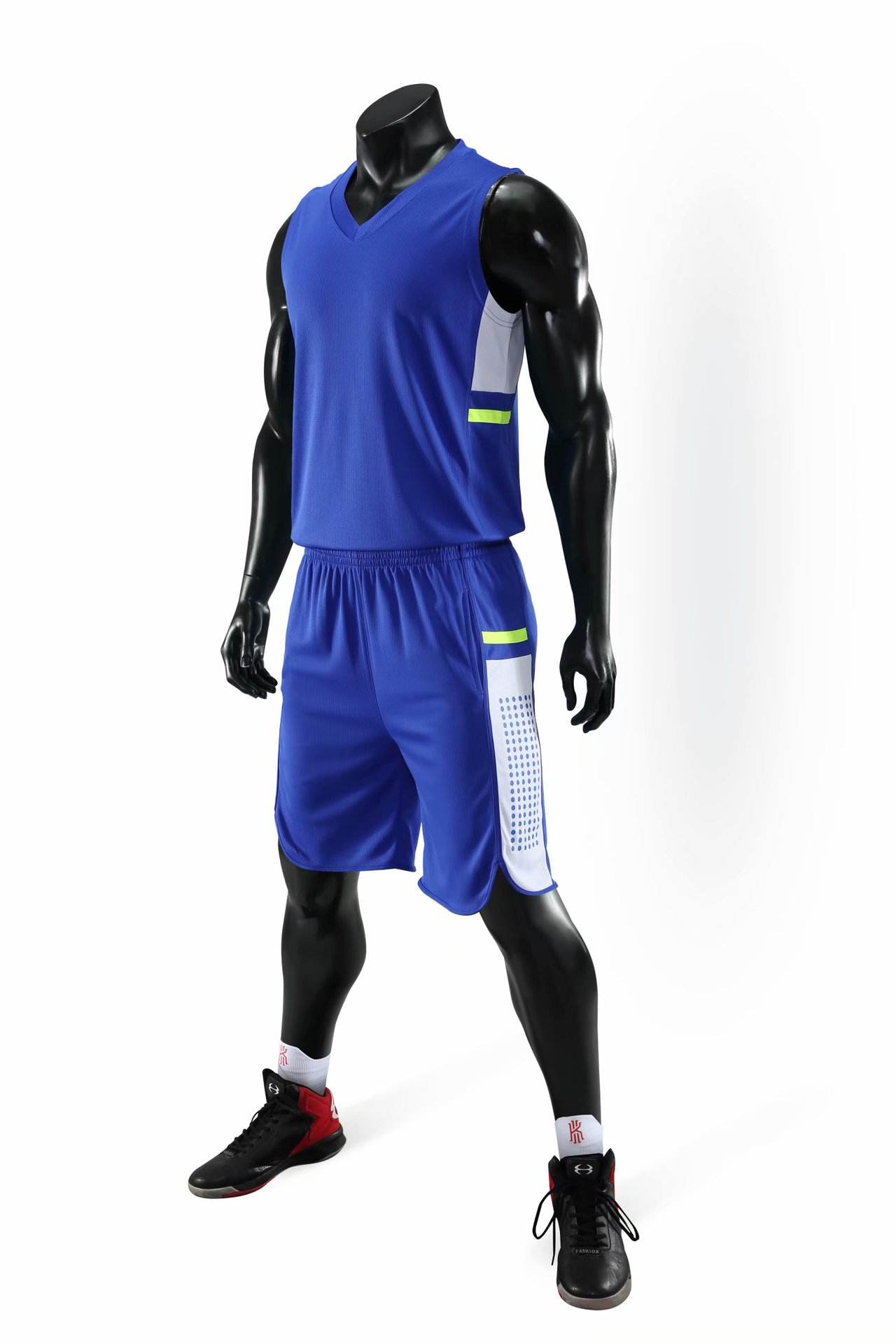 篮球服套装男定制比赛队服球衣男成人两侧有口袋l-5xl