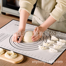 硅胶揉面垫中号擀面烘培垫子马卡龙垫硅胶案板面粉垫隔热垫 西餐