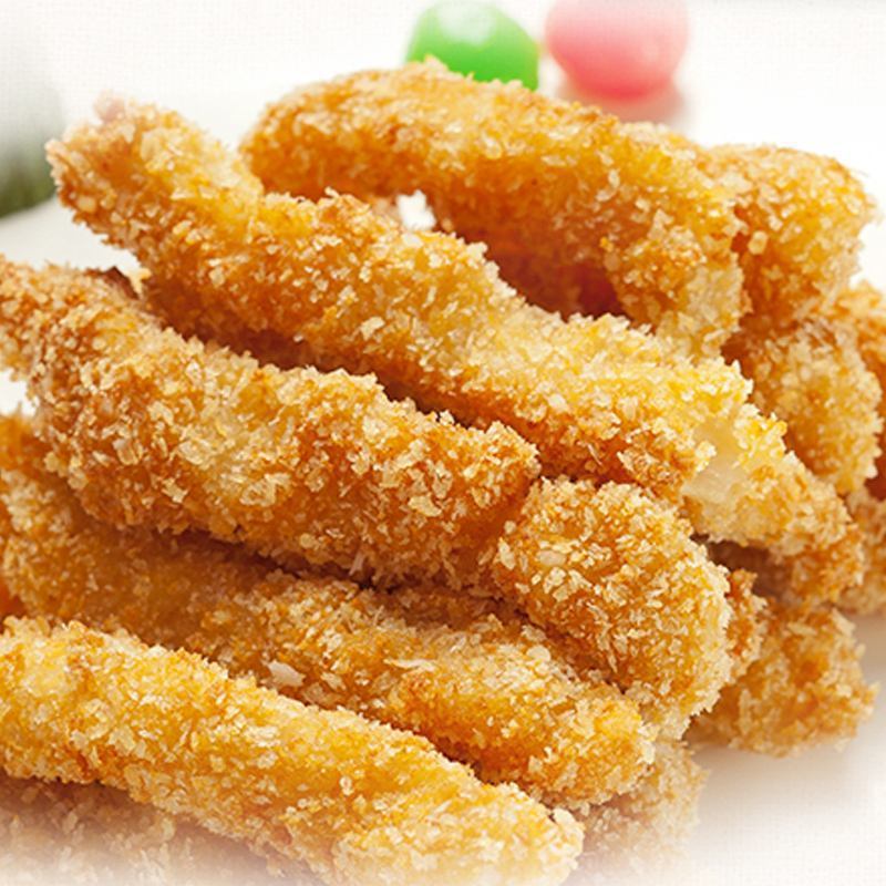 无骨鸡柳香酥鸡柳冷冻炸鸡柳雪花鸡柳排条干炸里脊油炸小吃包邮