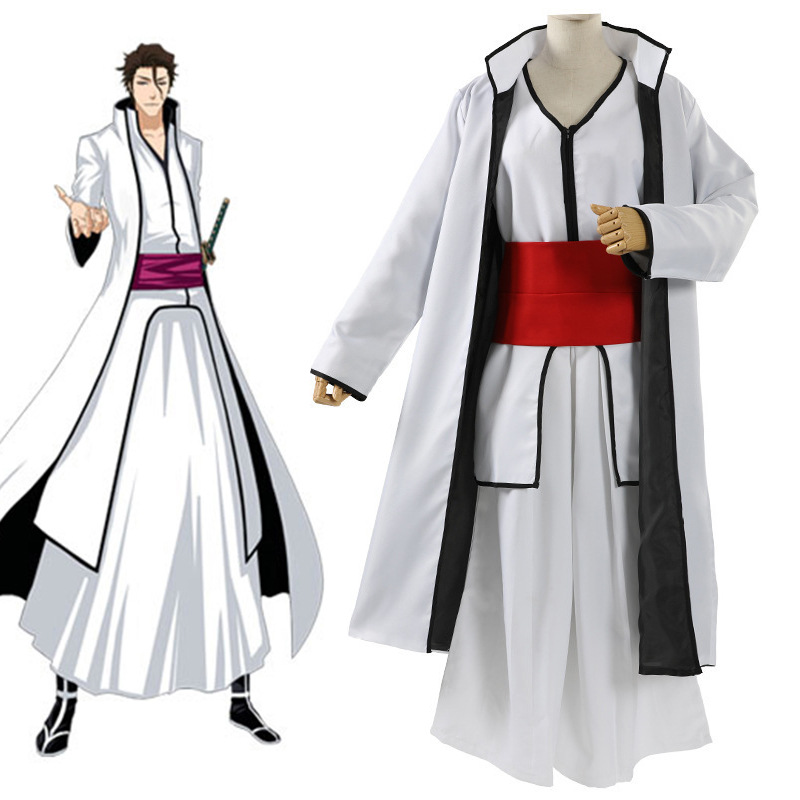 死神番队队长衣服蓝染惣右介破面cos和服动漫cosplay服装工厂现货