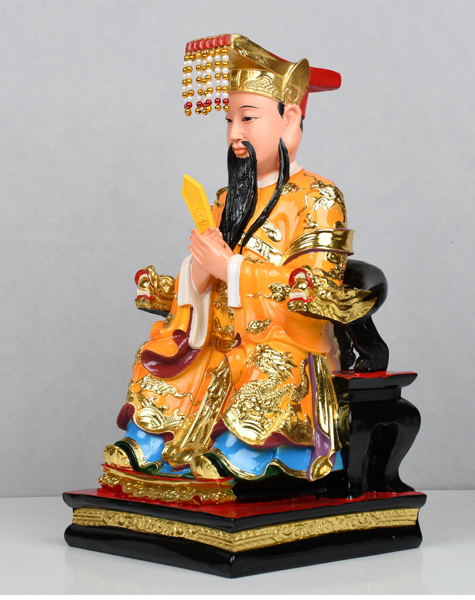 玉帝王母神像家用玉皇大帝王母娘娘瑶池金母树脂佛像摆件道教16寸