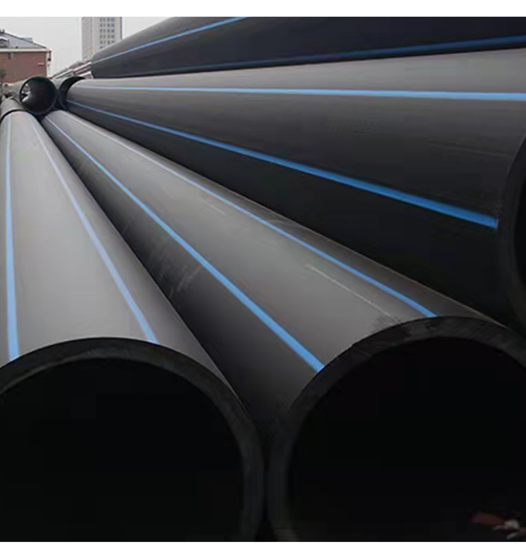 可定制pe给水管自来水管饮水原料管给水管家用市政pe水管饮用水管