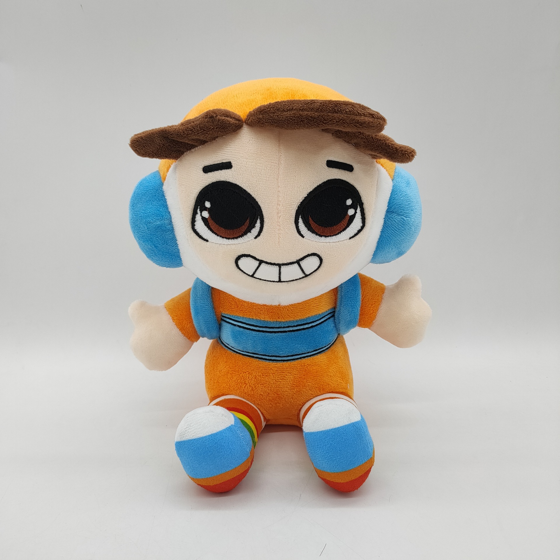 跨境新品socksfor1 plushie 戴帽子的男孩公仔 毛绒公仔玩偶