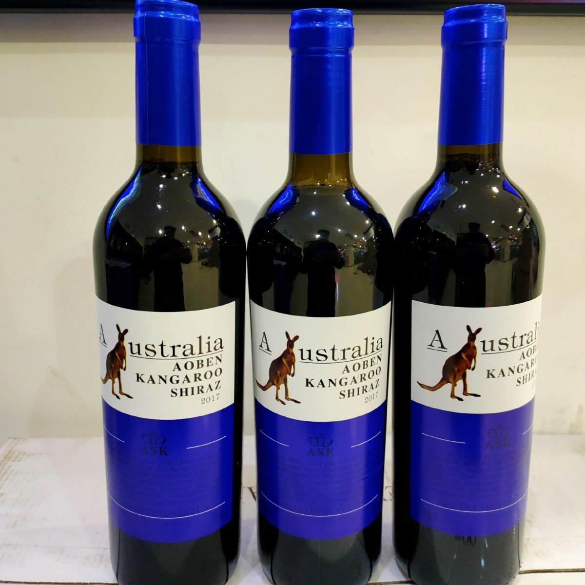 澳奔袋鼠西拉子干红葡萄酒750ml*6瓶整箱红酒批发自助餐酒吧ktv酒