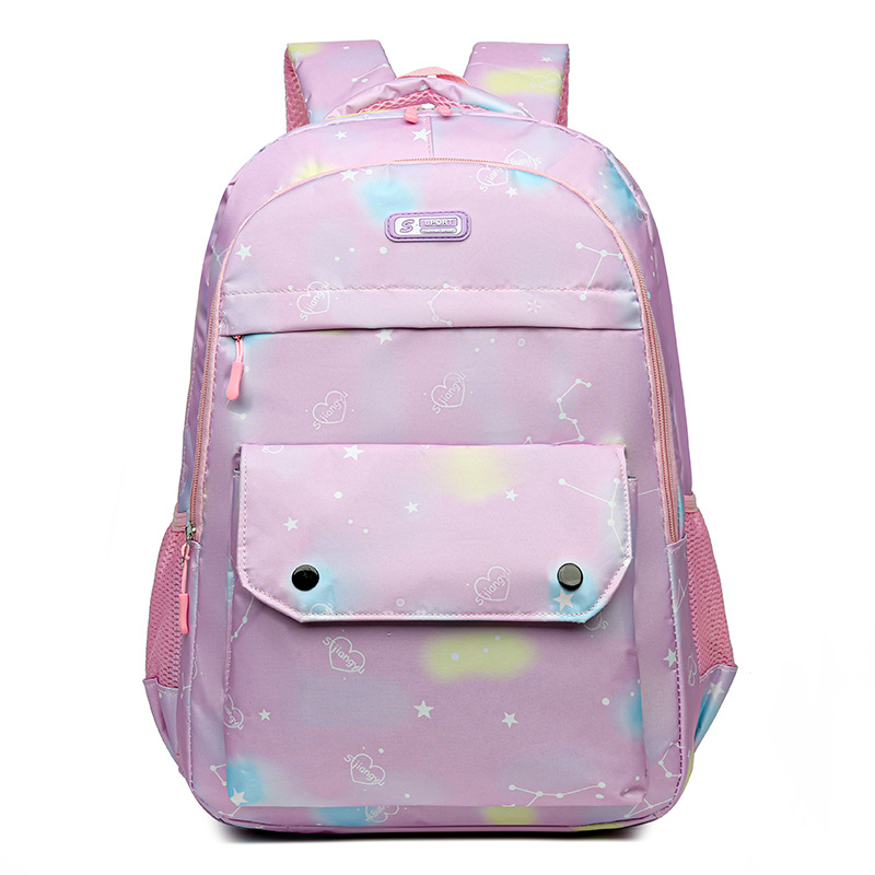 Wholesale New Casual Elementary School Large Capacity Schoolbag Children's Grade 1-6 Cute and Lightweight Burden Reduction Backpack
