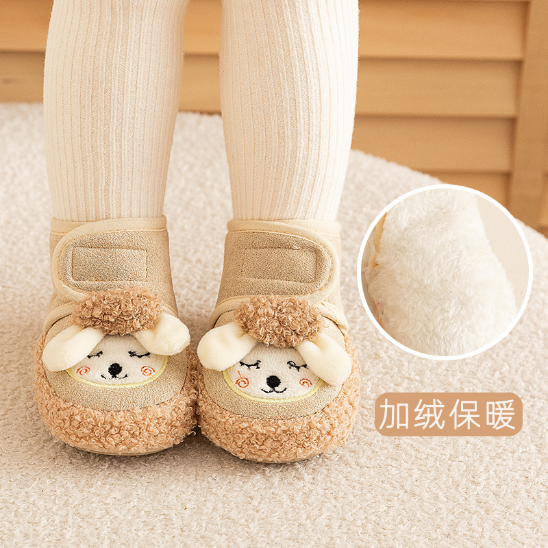 婴儿地板袜新生儿童室内防滑不掉跟春秋夏季薄款隔凉幼儿学步鞋袜