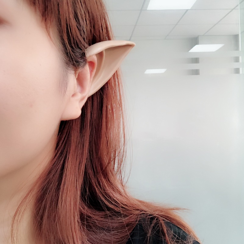 静悦坊 万圣节道具精灵耳朵电影小精灵假耳朵play聚会派对