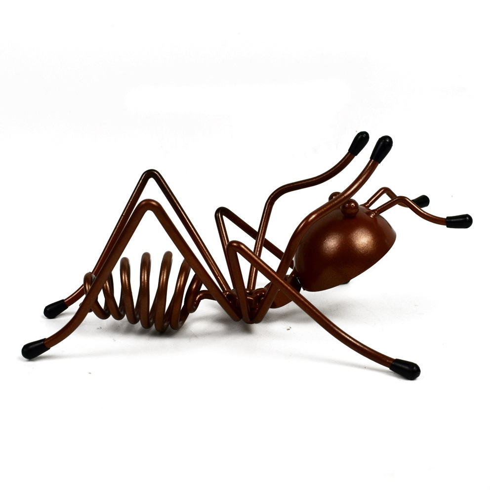Metal Small Ant Creative Craft Wine Rack Beer Cocktail Decoration Restaurant Bar Decorations