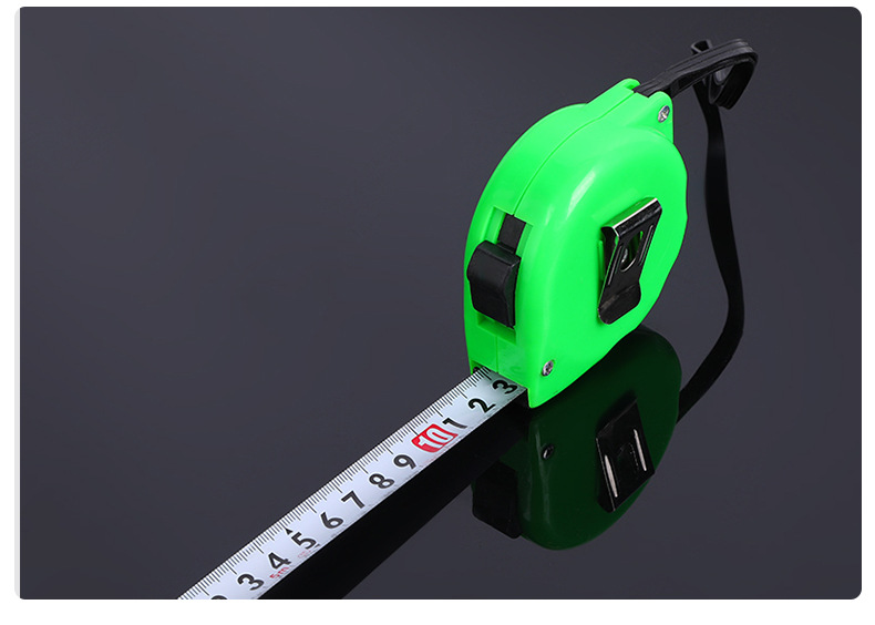 厂家批发伸缩钢尺工地测量卷尺防摔加厚钢卷尺3米5米7.5米尺子