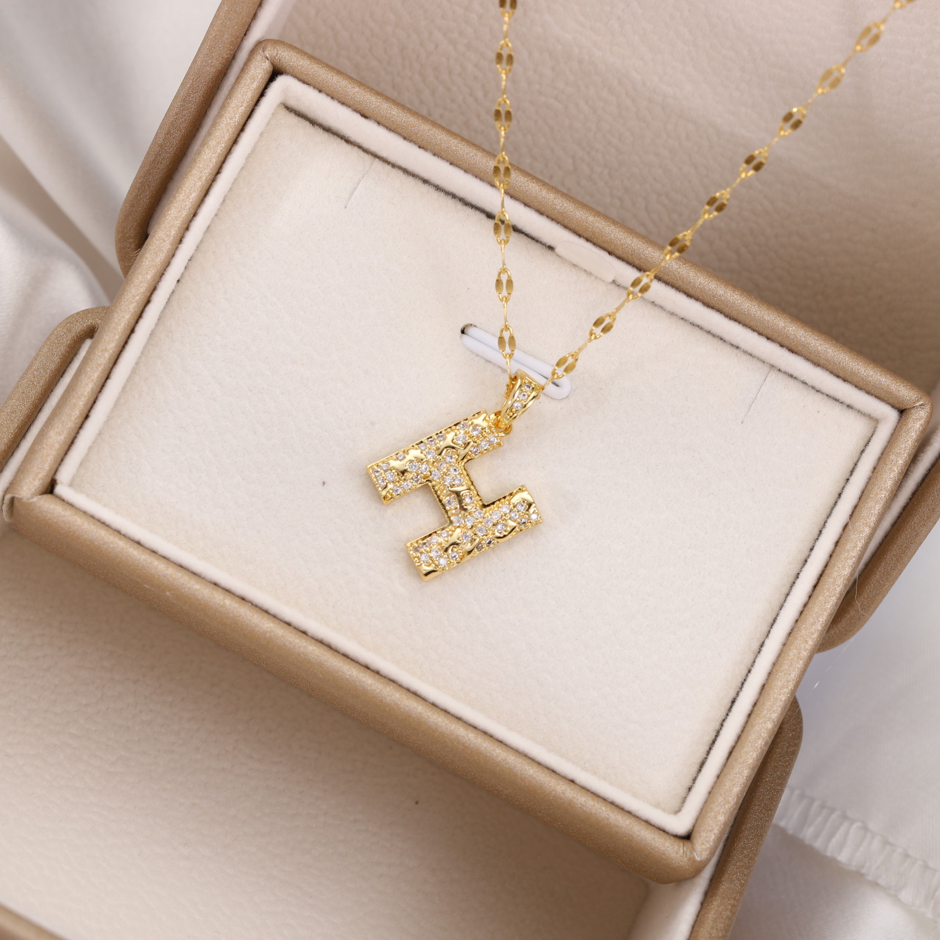 简约时尚气质项链ins风 款七夕情人节礼物 轻奢锁骨链女友饰品