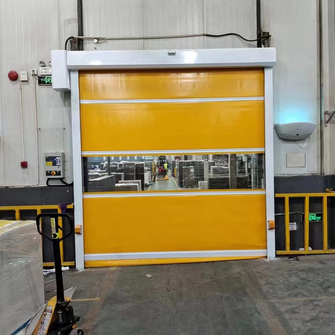 山东厂家定制工业快速门 工业自动感应卷帘门 快速提升门按需定制