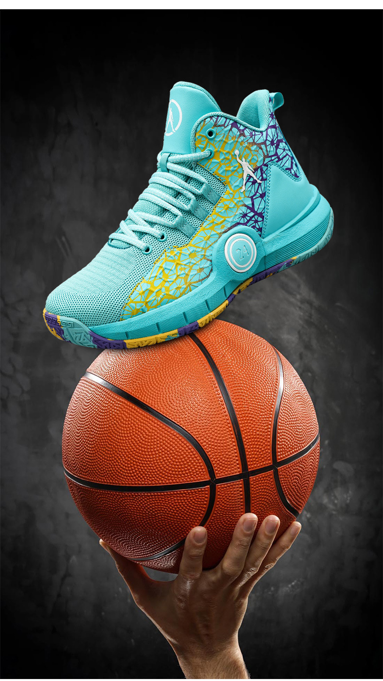 安德詹姆斯篮球鞋情侣款运动鞋国潮球鞋男青少年潮鞋百搭嘻哈男鞋