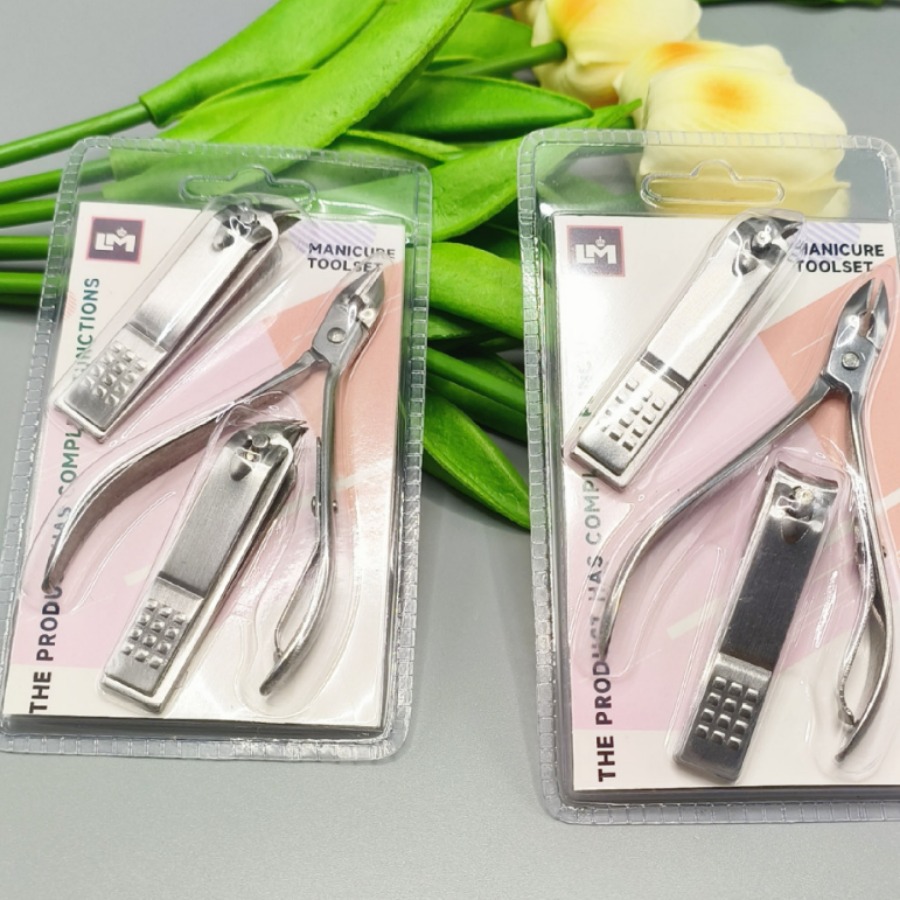 不锈钢指甲钳修甲美甲工具 死皮剪指甲剪套装 指甲刀现货