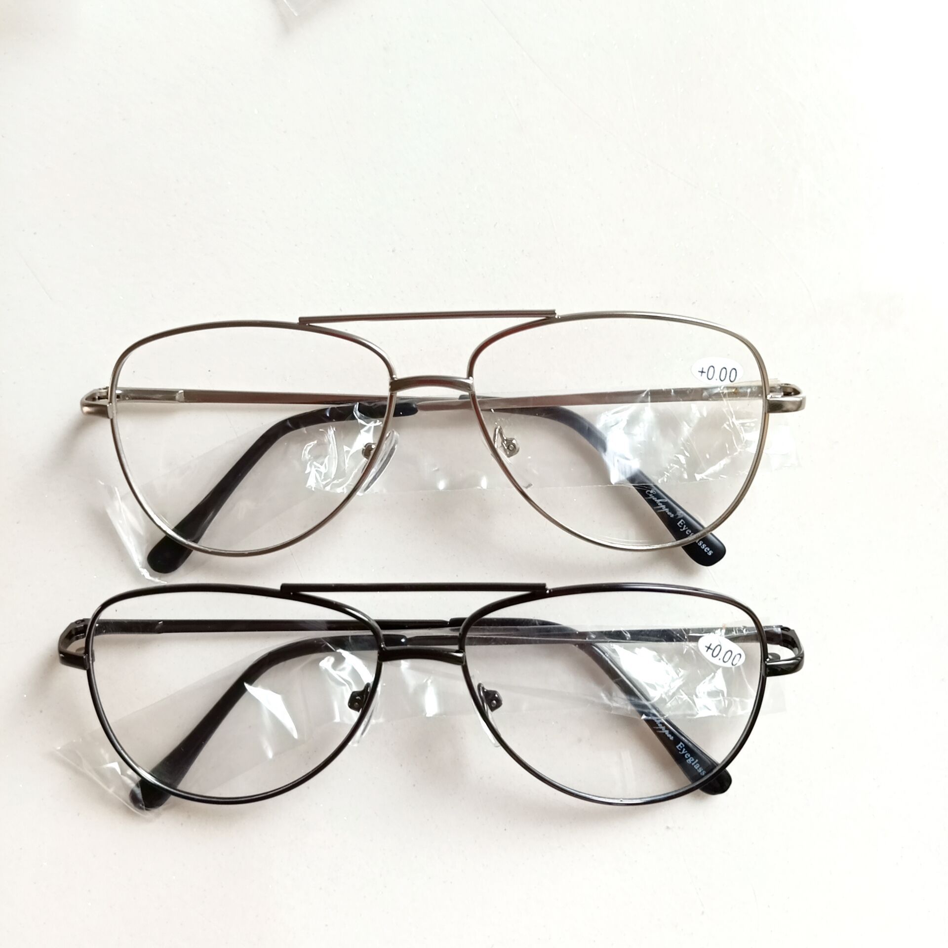 高度数老花大框老花眼镜金属框老视镜男女老光镜太阳老花镜蛤蟆镜