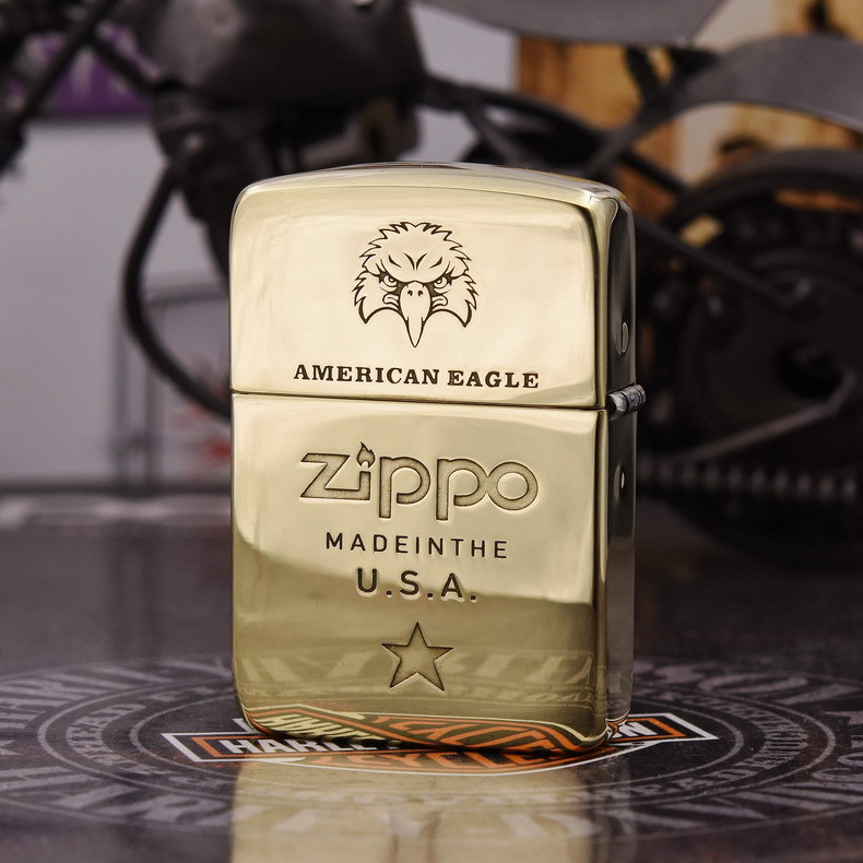 zippo 纯铜1941复刻精雕 芝宝之鹰