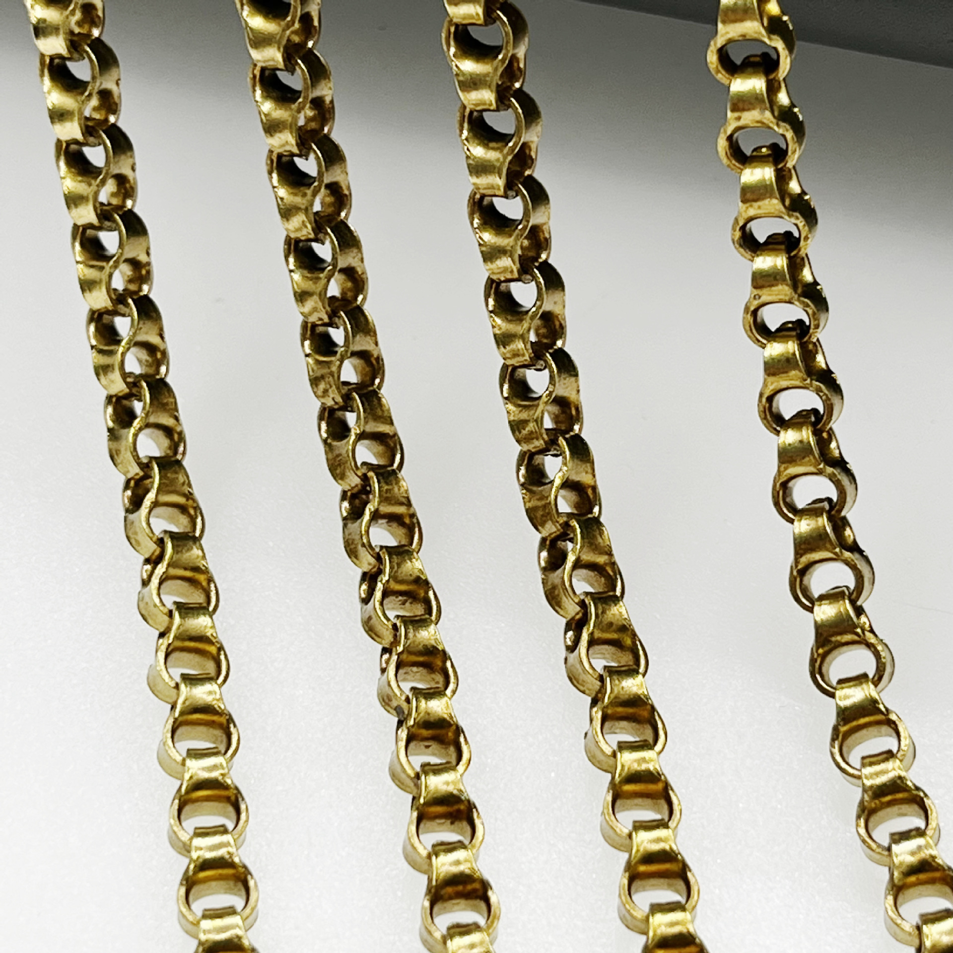 异形链条洞洞链条韩国新款骨头铜链条 diy饰品配件拉环铜链子