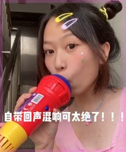 音乐回声话筒大人小孩用练歌回音话筒唱歌自带回声混响送闺蜜礼物