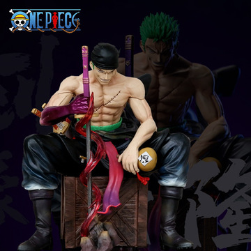 海贼王优质手办evilstudio索隆坐姿系列第一弹gk手办模型摆件雕像
