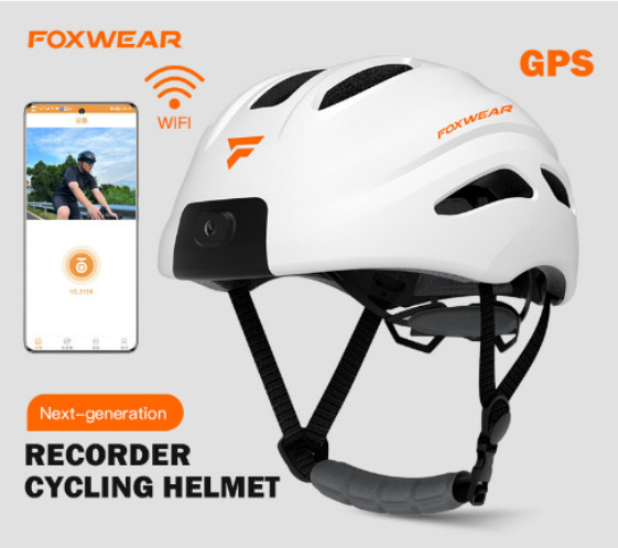 Helmet Recorder Motorcycle Riding Bicycle Smart Helmet