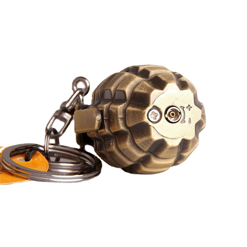 Zhonglong Jesus Survival Personality Creative Grenade Model Lighter Military Fans Collection Windproof Lighter