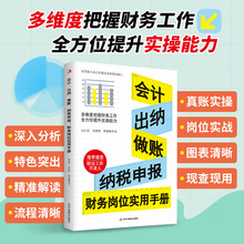 会计出纳做账纳税申报 财务岗位实用手册 掌握财务报表编制规范