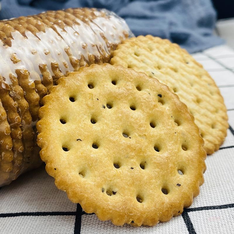 大红枣甜薄脆饼干128g湖北特产老牌子办公室休闲零食早餐饼红枣味