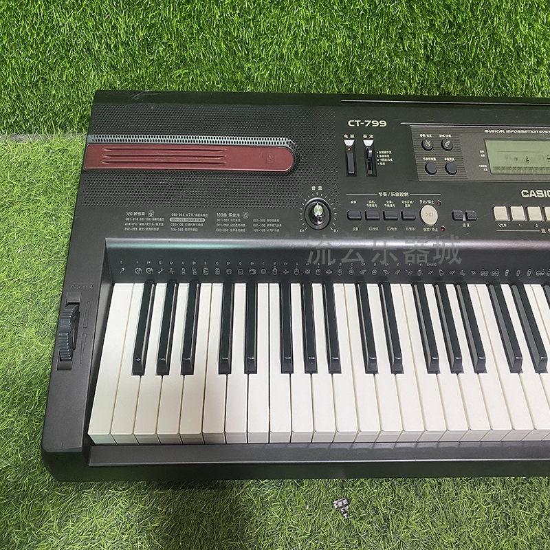 casio卡西欧ct799成人76键儿童成人电子琴仿钢琴按键sd卡力度移调