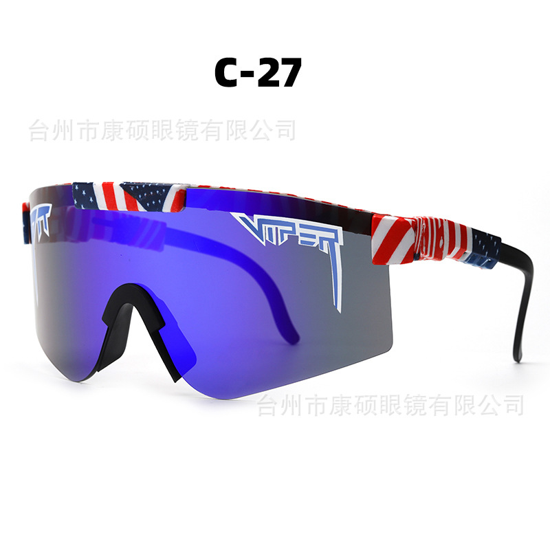 Colorful Glasses for Riding Polarized Sunglasses Men's Outdoor Sports Goggles Cycling Bicycle Glass Cross-Border Pit Vipe