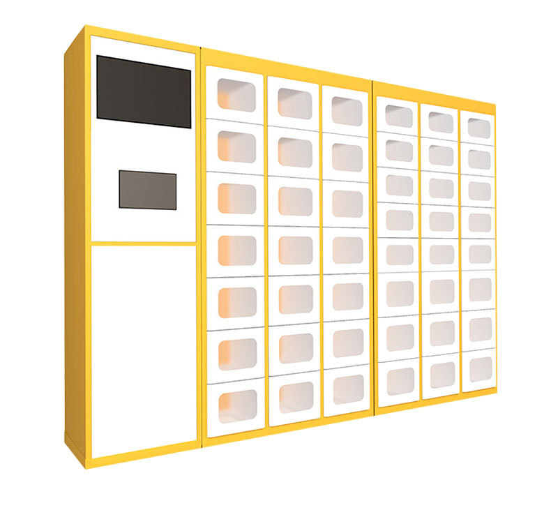 取餐柜沈阳智能外卖柜自助外卖自提柜点餐软件对接可定制加热保温