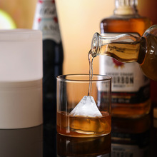 家用冰山型冰块模具酒吧威士忌自制冰格独立密封易脱模冰箱制冰盒