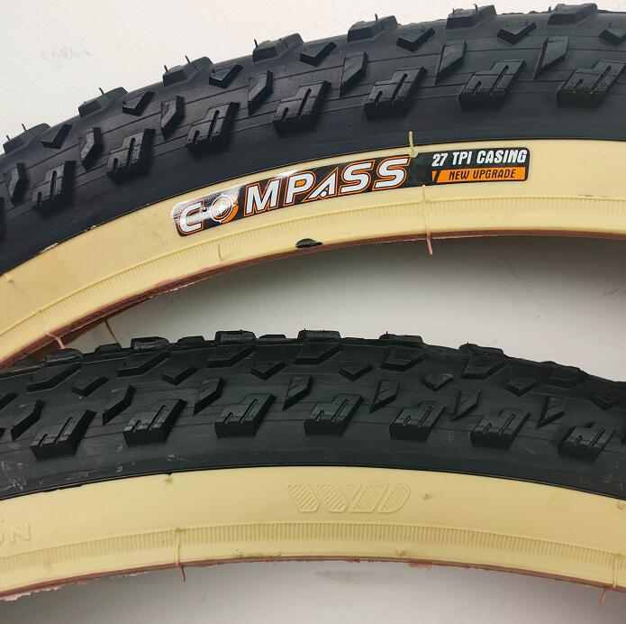 康帕斯compass山地自行车外胎肤边外胎26 27.5 29*1.