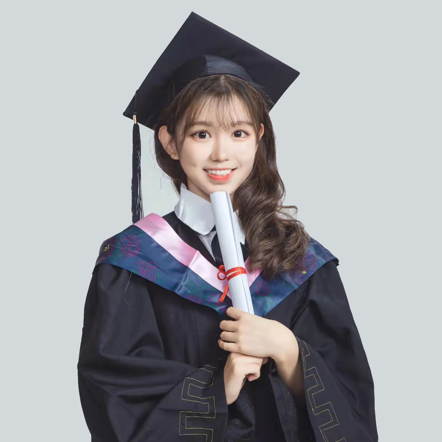 学士服大学生毕业礼服学位服文科理科工科导师博士服礼袍现货批发