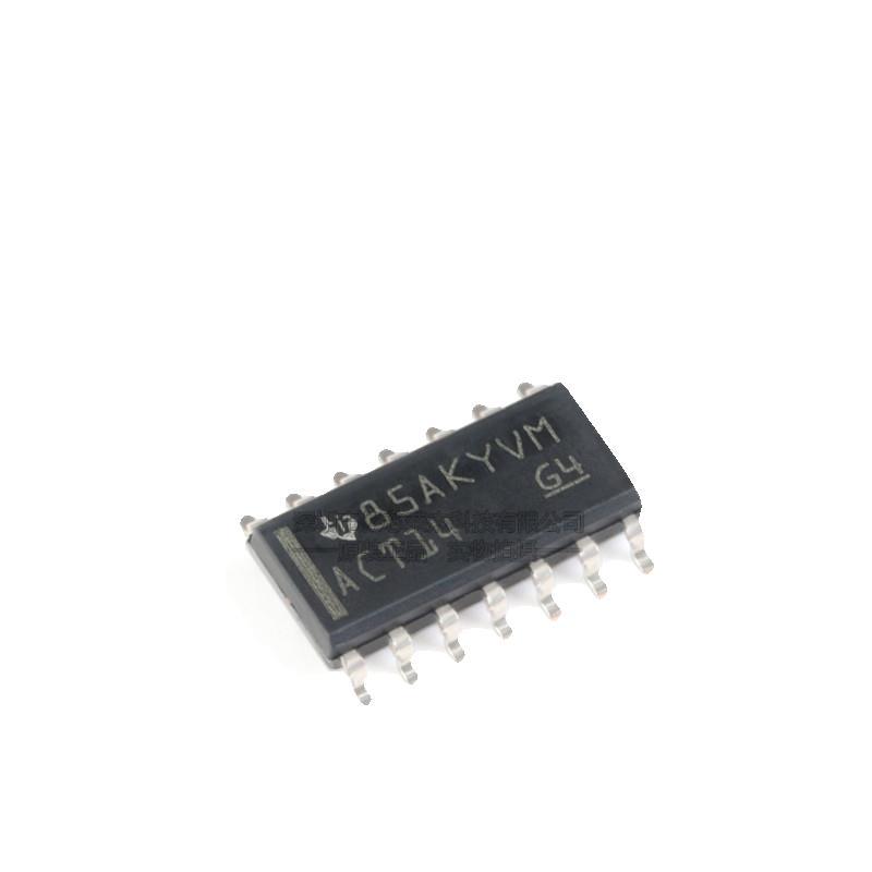 sn74act14dr soic-14 六路施密触发器反相器 逻辑芯片