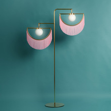 现代新中式创意简约轻奢卧室床头餐厅吧台吊灯西班牙云石全铜灯具
