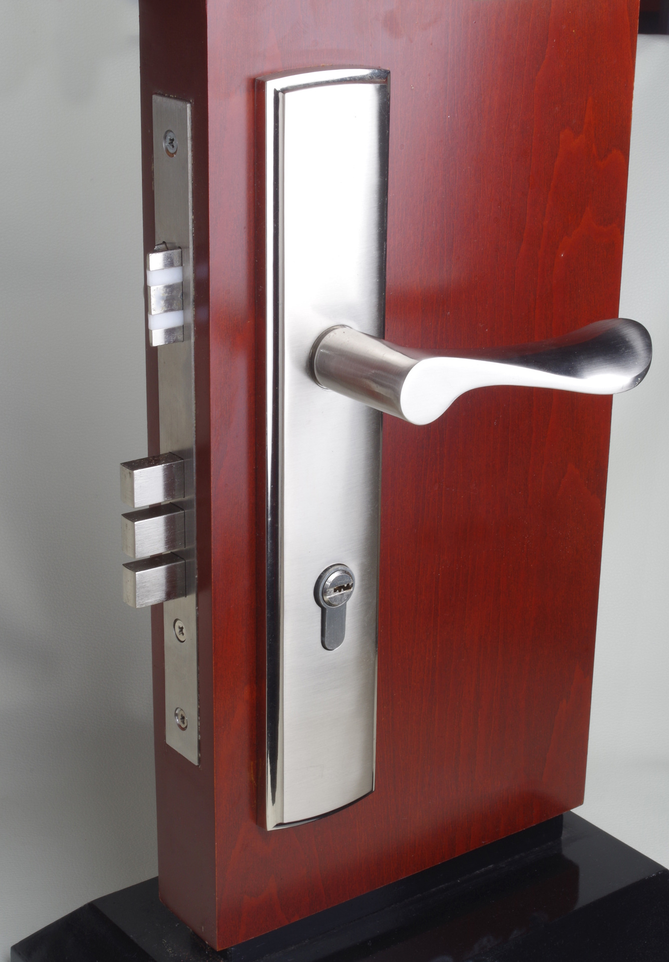 简约双开对开木门锁别墅会议室8545室内300长不锈钢外贸大门把手