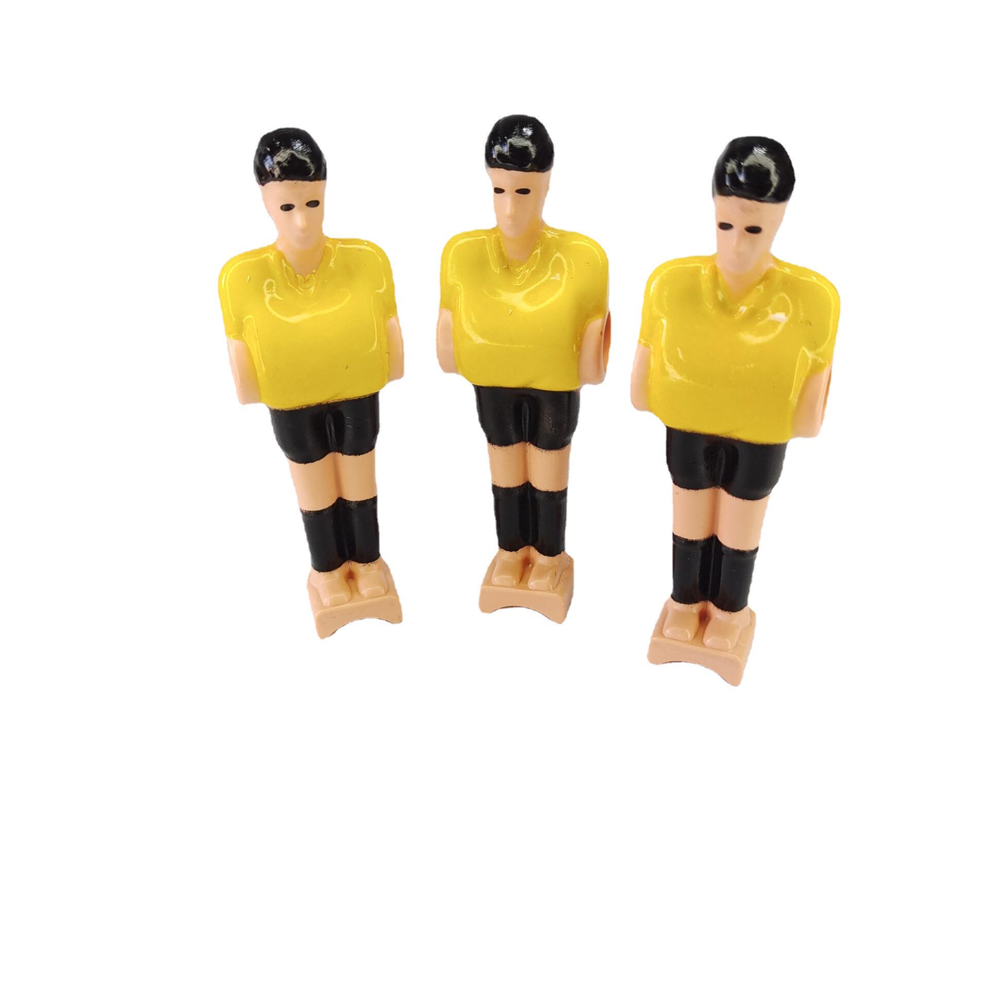 【厂家现货供应】桌面足球配件 桌式足球机球员小人 肤色人形公仔