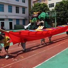 幼儿园多彩吊儿童彩虹桥鱼鳞梯屋顶天梯辛鸟梯闸门桥蜈蚣钻洞感统