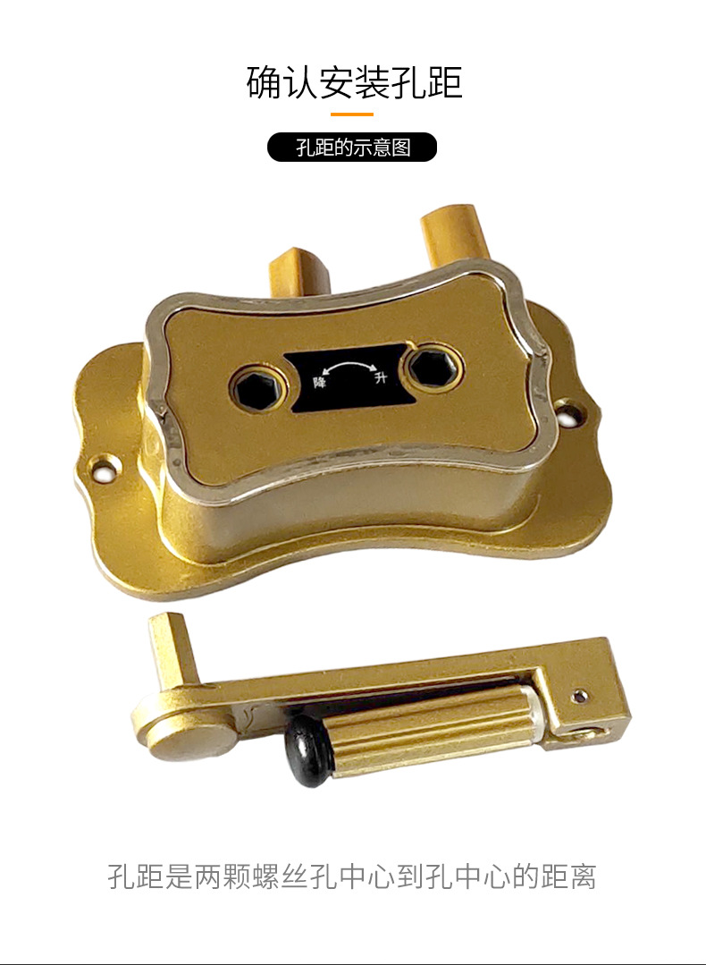 晾衣架手摇器摇手升降晾衣架配件手摇器阳台升降器摇手手动晾衣架