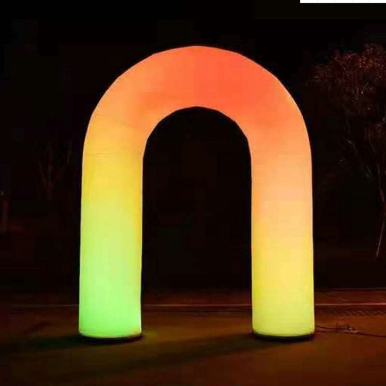 制作街道led大型拱门节日装饰亮化 灯串灯带跨街图案造型灯