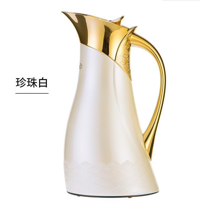 Clear Water SM-2615-100 Thermal Insulation Kettle European Court Style Luxury Household Fashion Thermos 1L Kettle