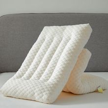 枕头低枕单人一只按摩舒适枕超薄枕头枕芯护颈单人便携式超软