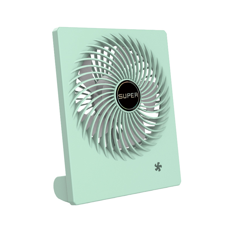 New USB Rechargeable Small Fan Student Dormitory Office Fan Portable Mini Desktop Fan