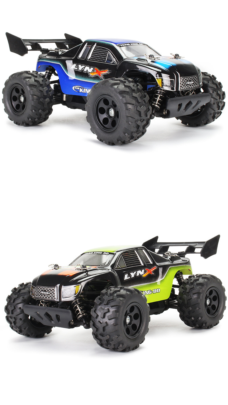 外贸亚马逊四驱高速越野攀爬遥控车1:22皮卡模型玩具车厂家批发