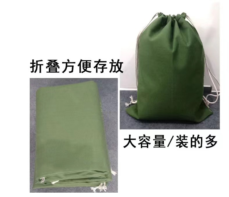 Express Packing Bag Large Capacity Logistics Transfer Moving Large Thickened Canvas Bag Hotel Cloth Product Buggy Bag Wholesale