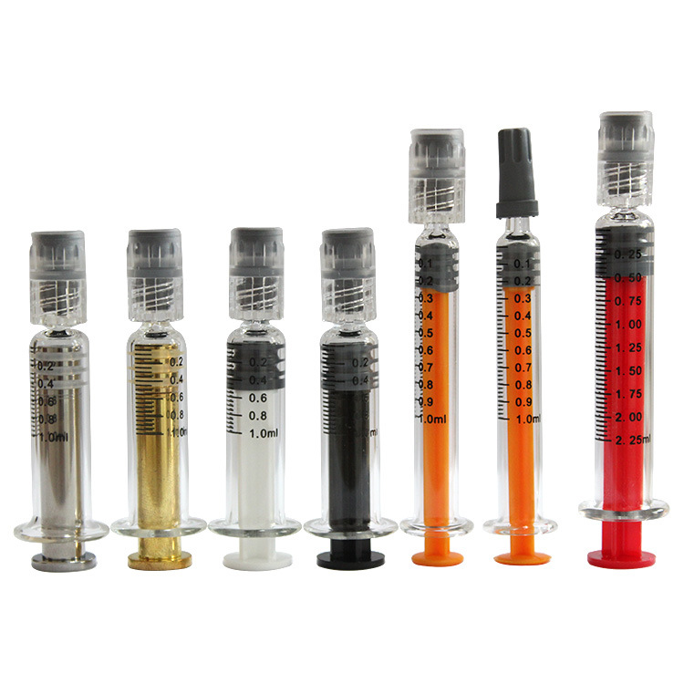 厂家直销1-10ml玻尿酸美容水光针cbd预灌封注射器预充式注射器