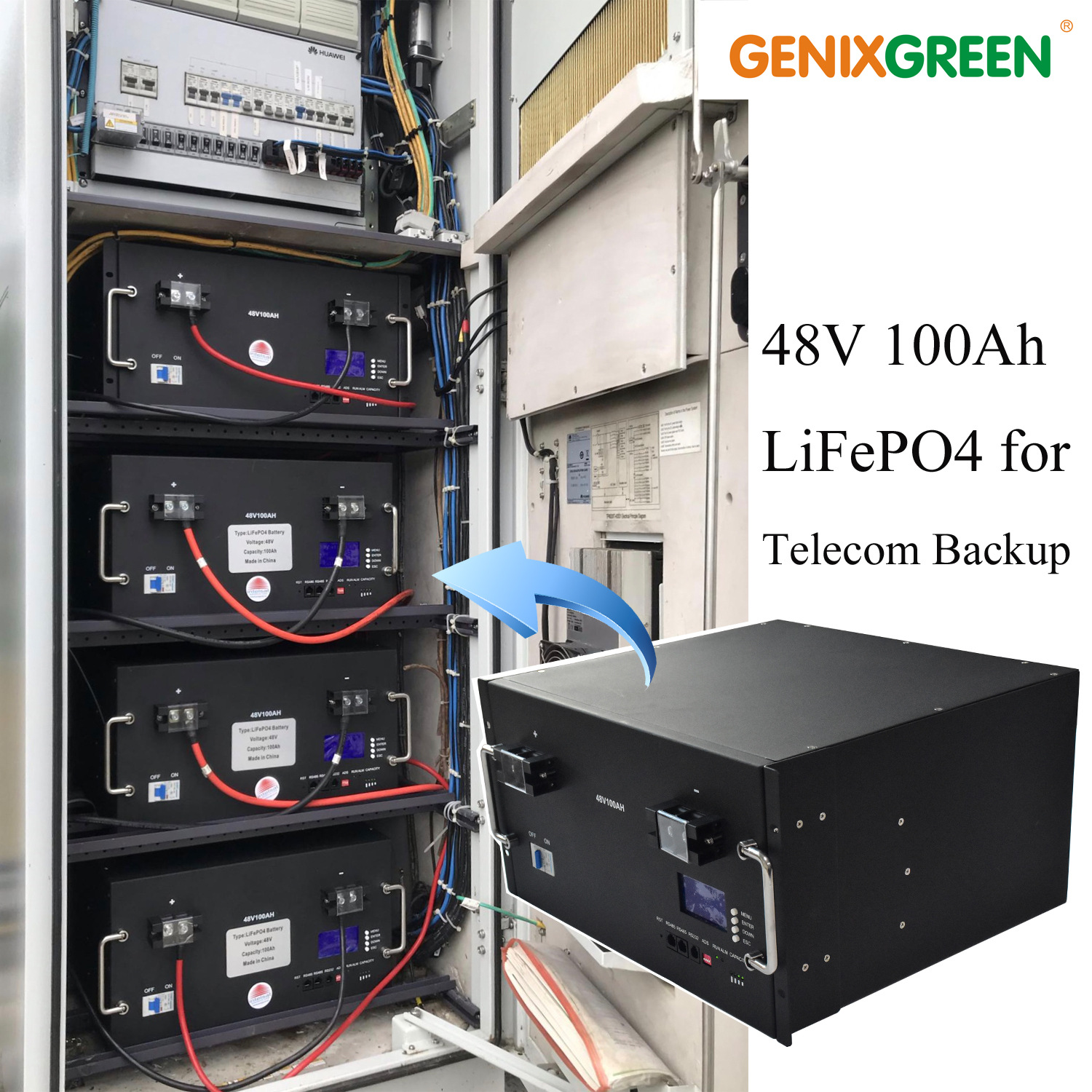 便携式储能电源48v 50ah 5g基站通信 后备电源 48v200ah 户外移动