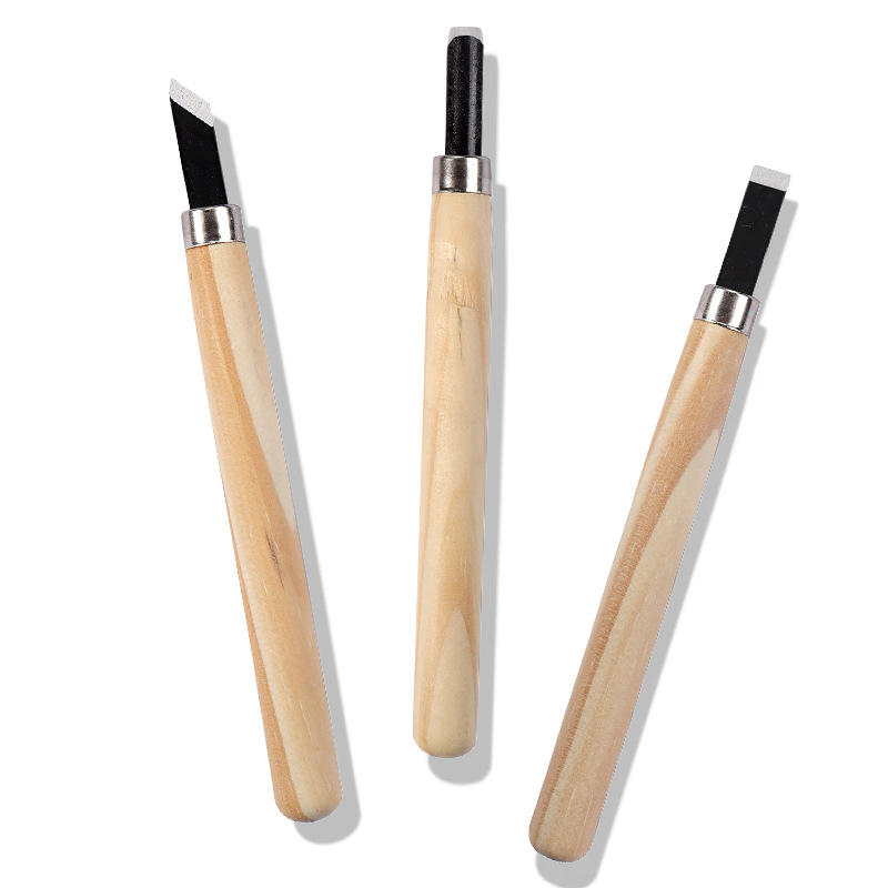 万圣南瓜雕刻刀工具松木雕刻刀手工雕刻套装成人学生美术刀木工刀