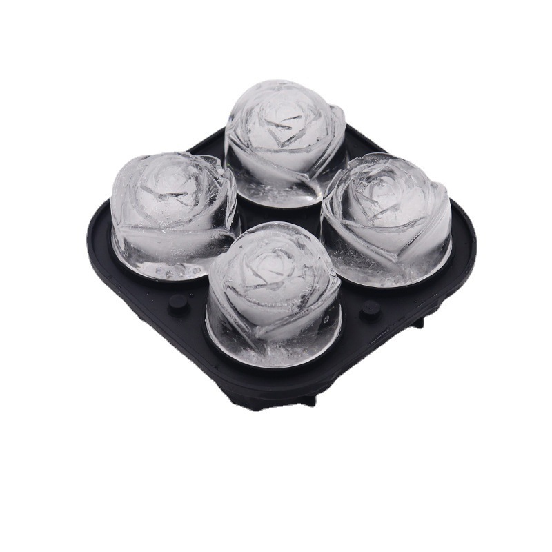 Rose Ice Tray Ice Hockey Mold