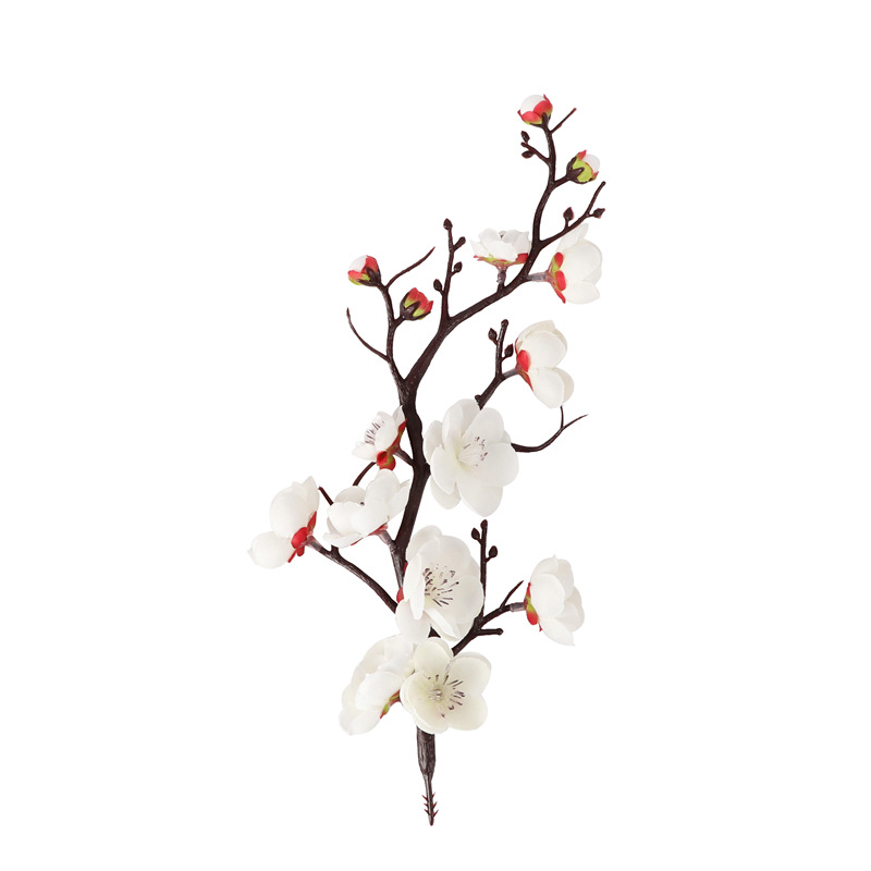 Simulation Chimonanthus Chinese Plum Blossom Red Plum Dried Plum Claw Branch Flower Arrangement Wedding Set Flower Decorative Flower Arrangement